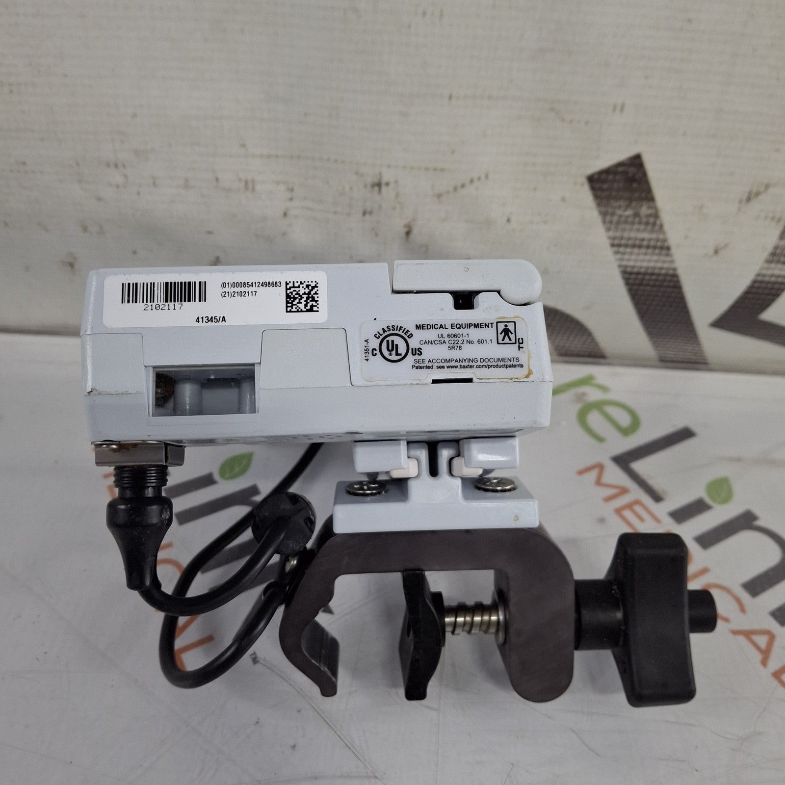 Baxter Sigma Spectrum 8.01.00 w/o Battery Infusion Pump