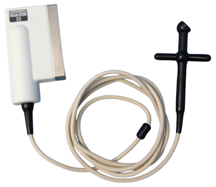 ACUSON AUX CW 08267215 2.0 MHZ ULTRASOUND TRANSDUCER / PROBE
