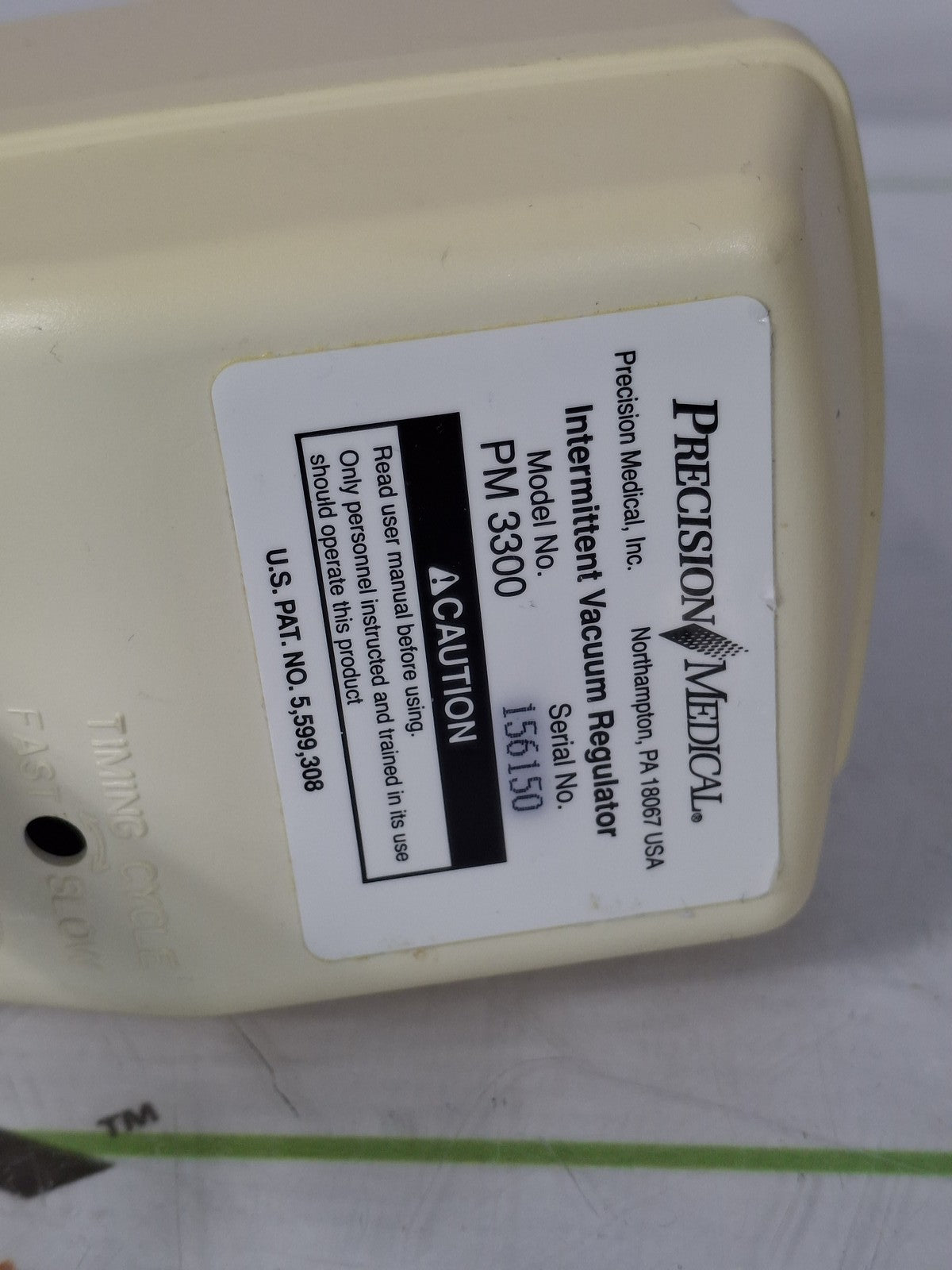 Precision Medical PM3300 Intermittent Vacuum Regulator