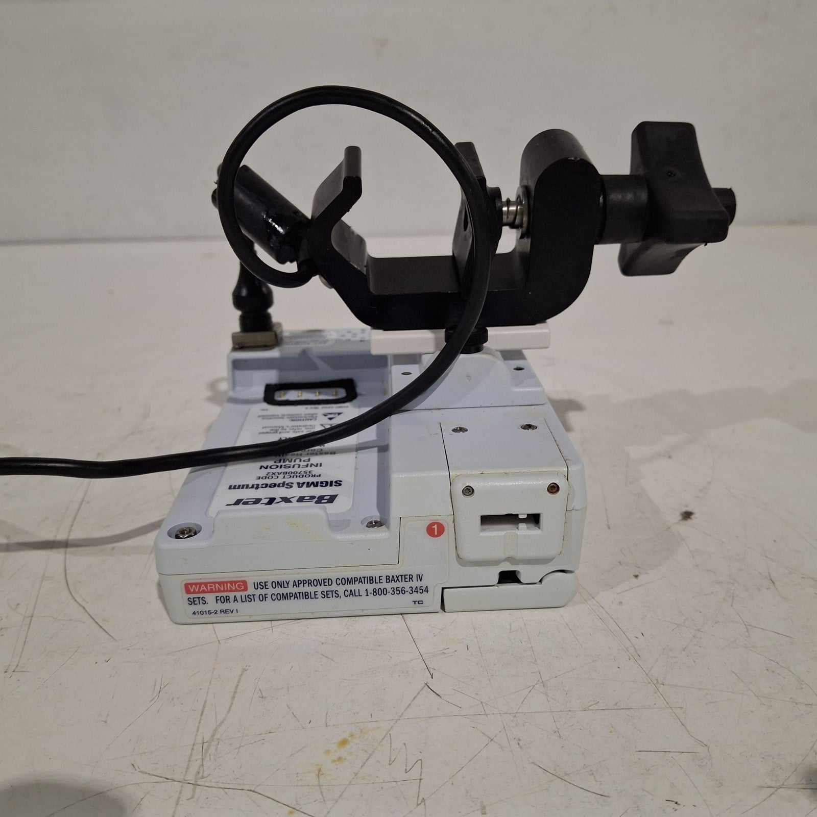 Baxter Sigma Spectrum 8.00.04 w/o Battery Infusion Pump