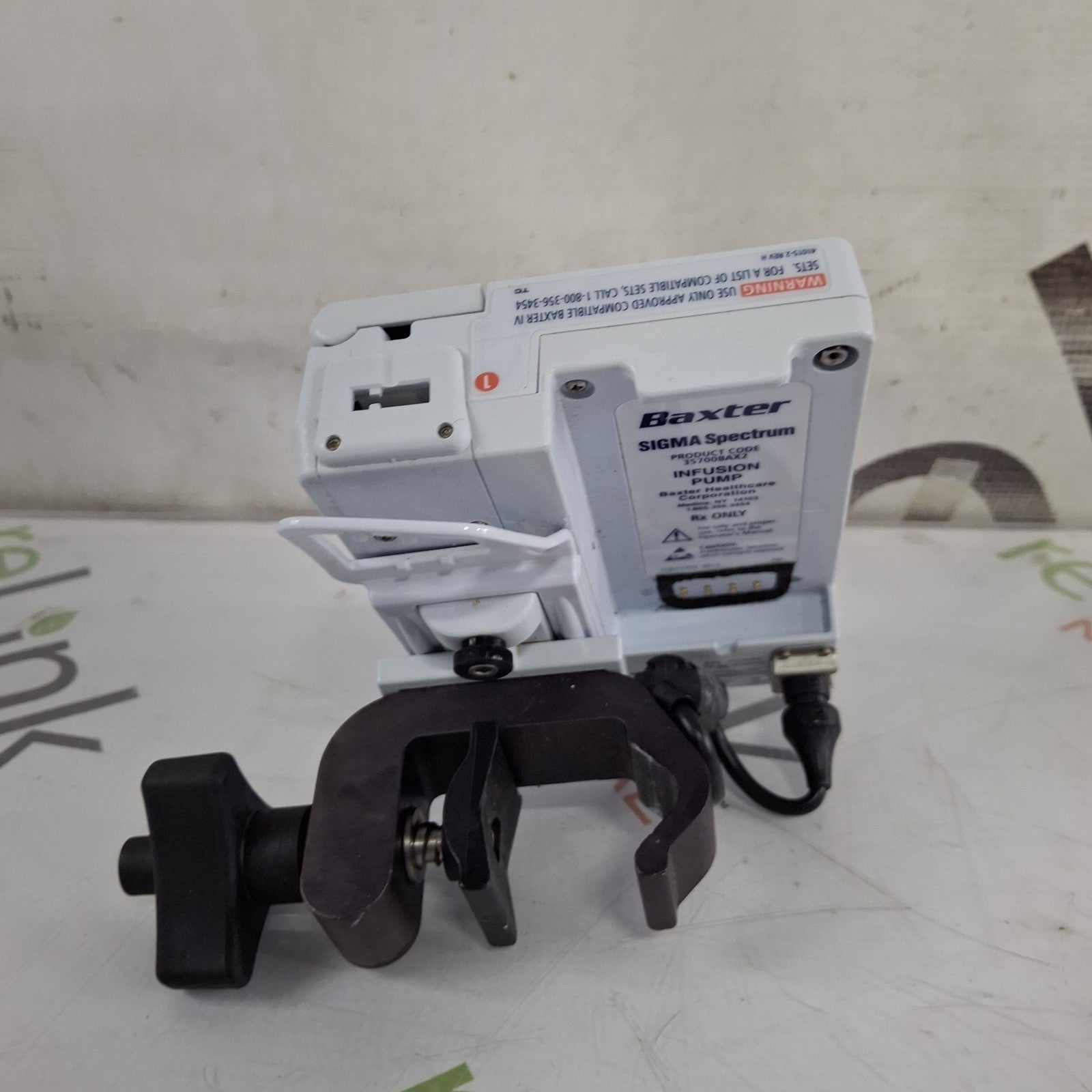 Baxter Sigma Spectrum 8.01.00 w/o Battery Infusion Pump