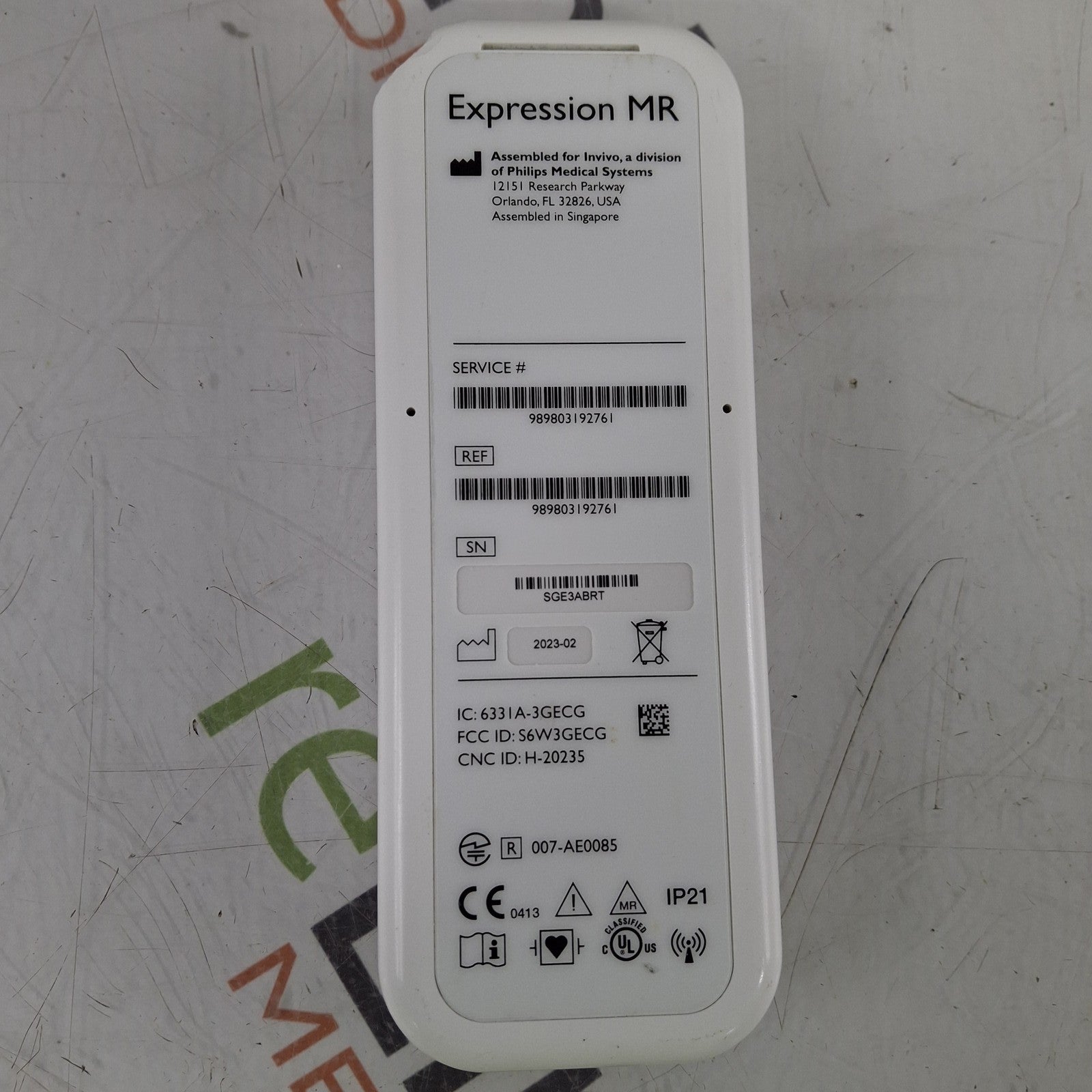Philips Expression MR Wireless SpO2 Module