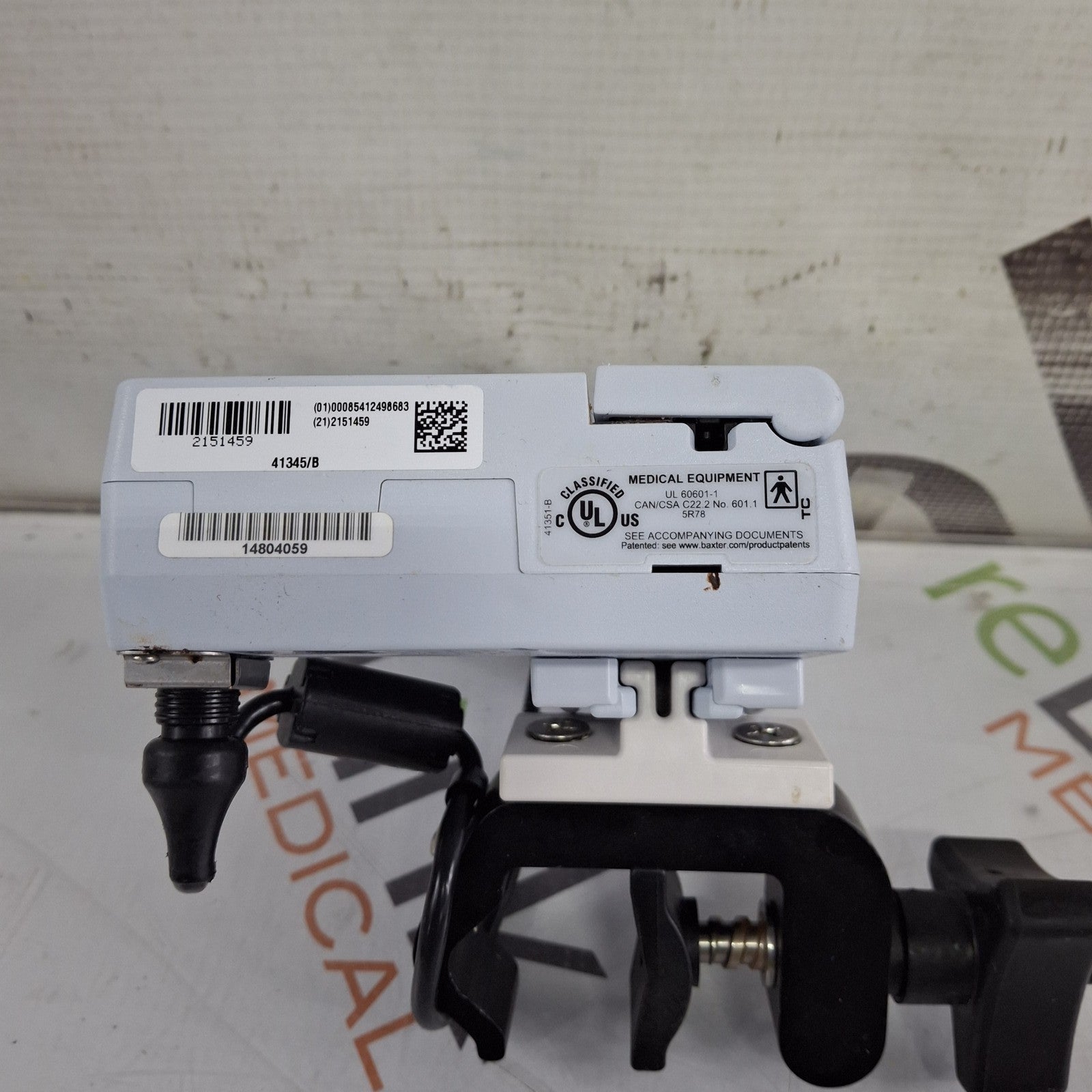 Baxter Sigma Spectrum 8.01.00 w/o Battery Infusion Pump