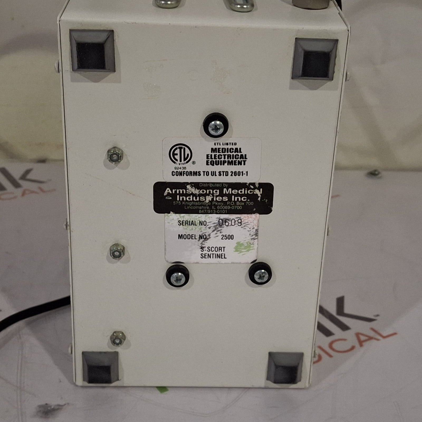 Armstrong Medical Industries, Inc. SSCOR/2500 Pump-Suction Portable