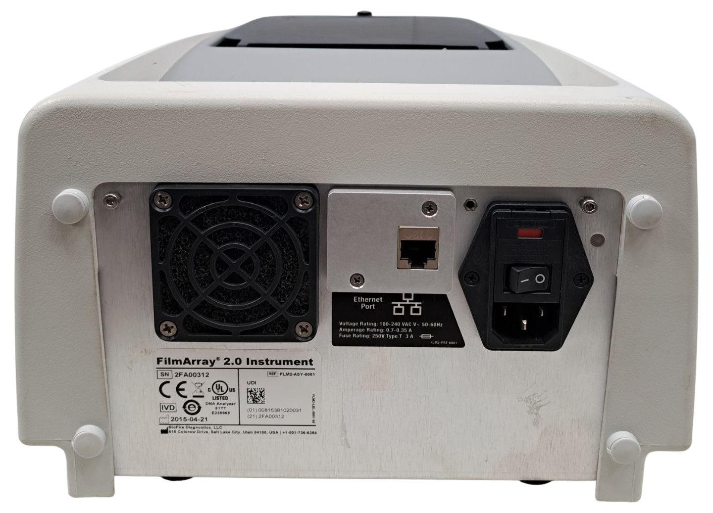 BIOFIRE FILMARRAY 2.0 MULTIPLEX PCR