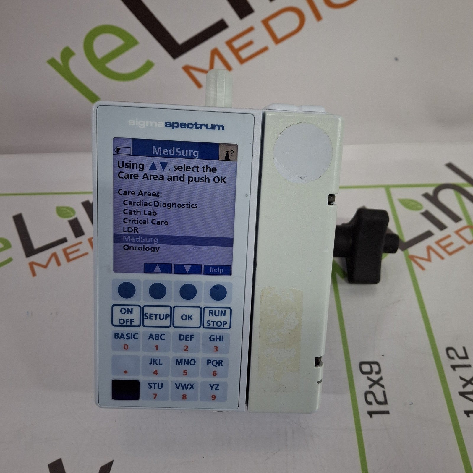 Baxter Sigma Spectrum 6.02.08 with B/G Battery Infusion Pump