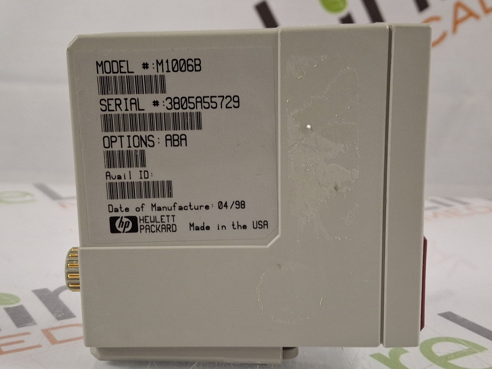 Philips M1006B Single Parameter IBP Module