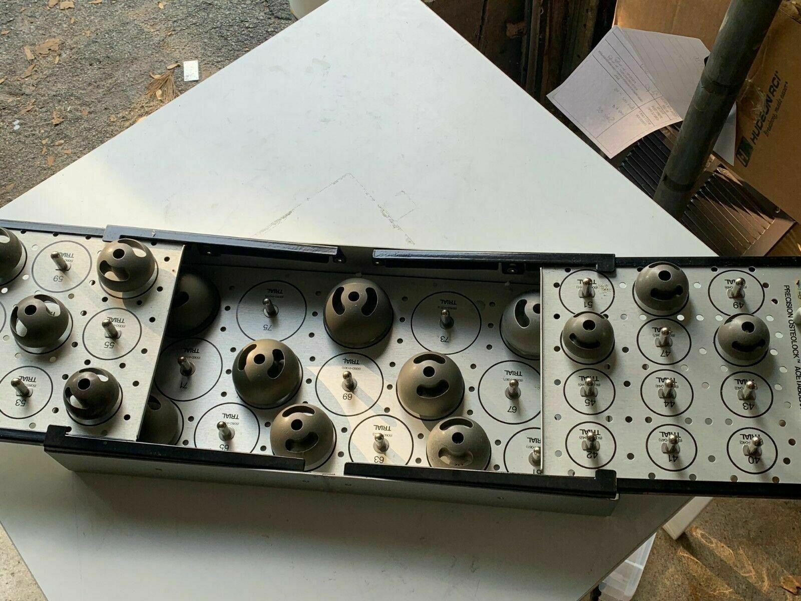 Stryker Howmedica Osteonics OsteoLock 6060-9-110 Acetabular Sizing Trials DIAGNOSTIC ULTRASOUND MACHINES FOR SALE