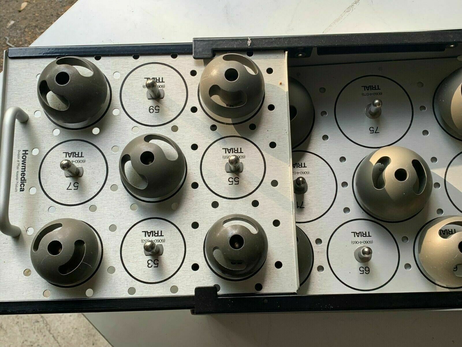 Stryker Howmedica Osteonics OsteoLock 6060-9-110 Acetabular Sizing Trials DIAGNOSTIC ULTRASOUND MACHINES FOR SALE