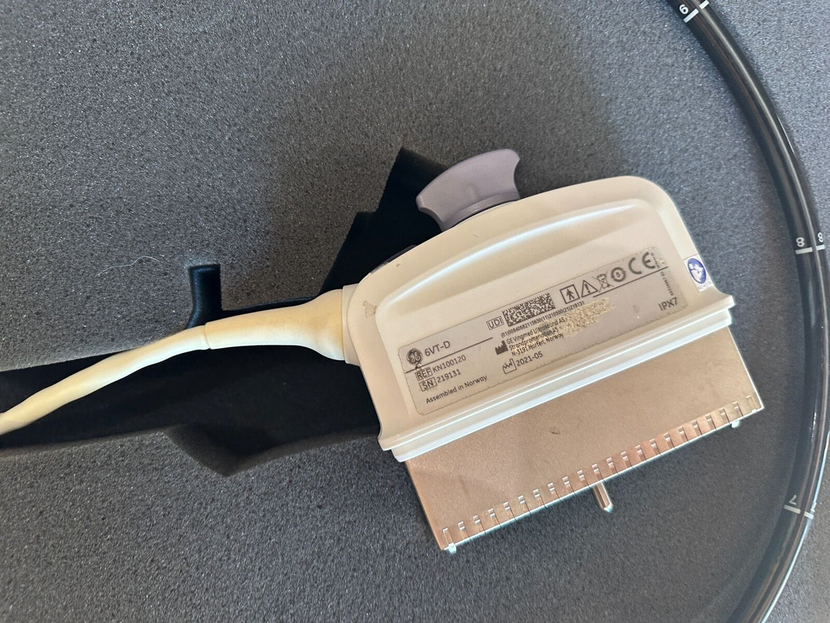 GE ULTRASOUND TEE TRANSDICER PROBE 6VTD Manufactured 2021 DIAGNOSTIC ULTRASOUND MACHINES FOR SALE