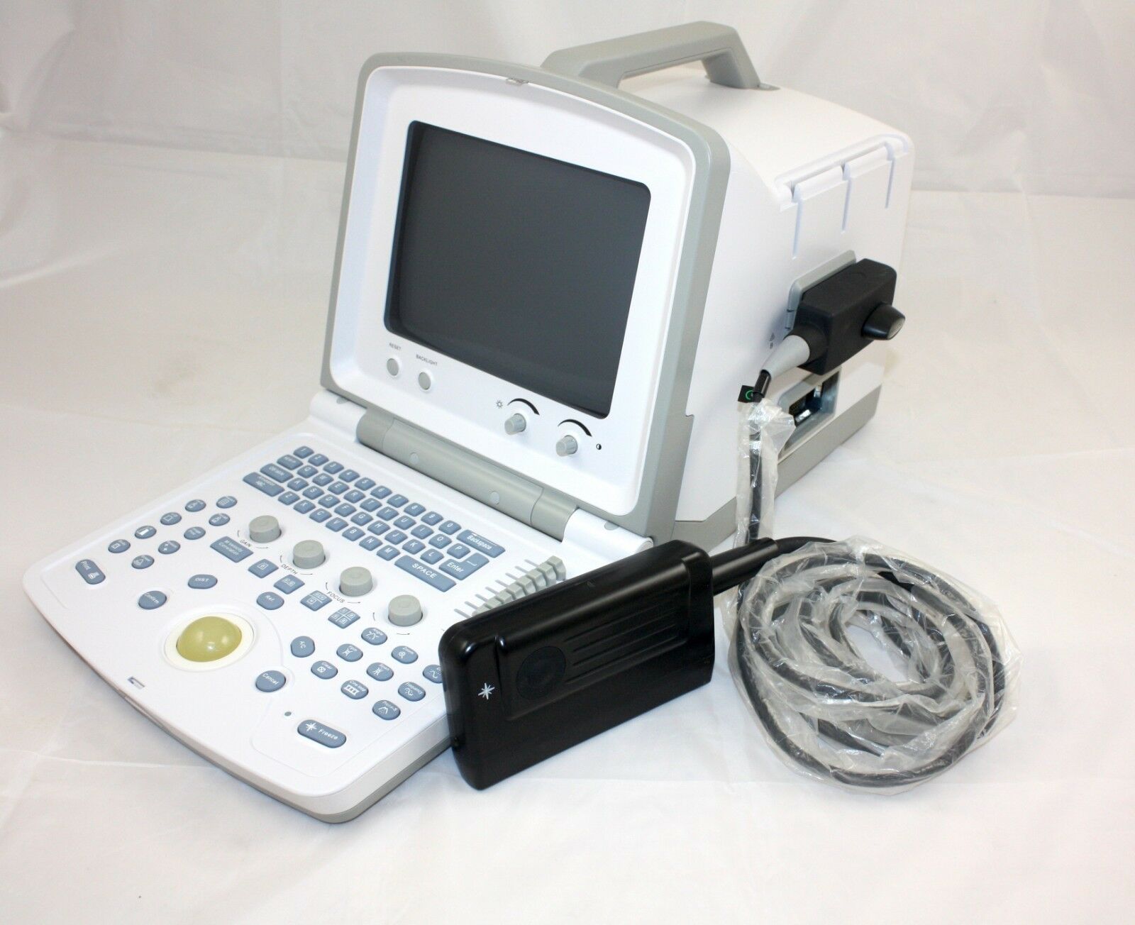 Portable WED 380V Ultrasound with Back Fat (carcas) Probe DIAGNOSTIC ULTRASOUND MACHINES FOR SALE
