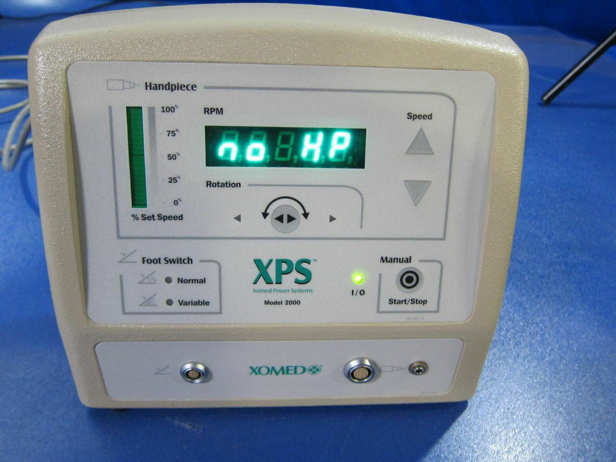 Xomed 2000 XPS Microresector Console w/ XPS Irrigator (621DM