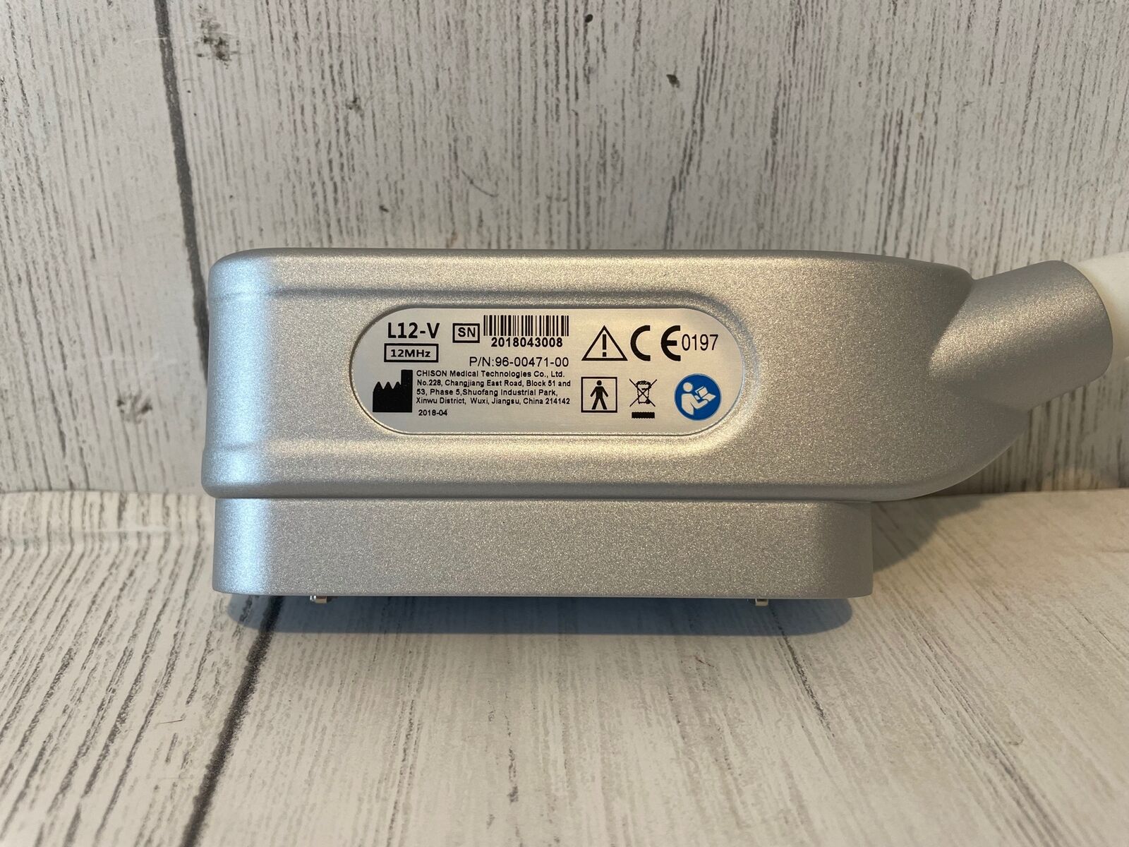 Chison L12-V 7-18Mhz Ultrasound Probe for Sonobook 6,8 and 9 DIAGNOSTIC ULTRASOUND MACHINES FOR SALE