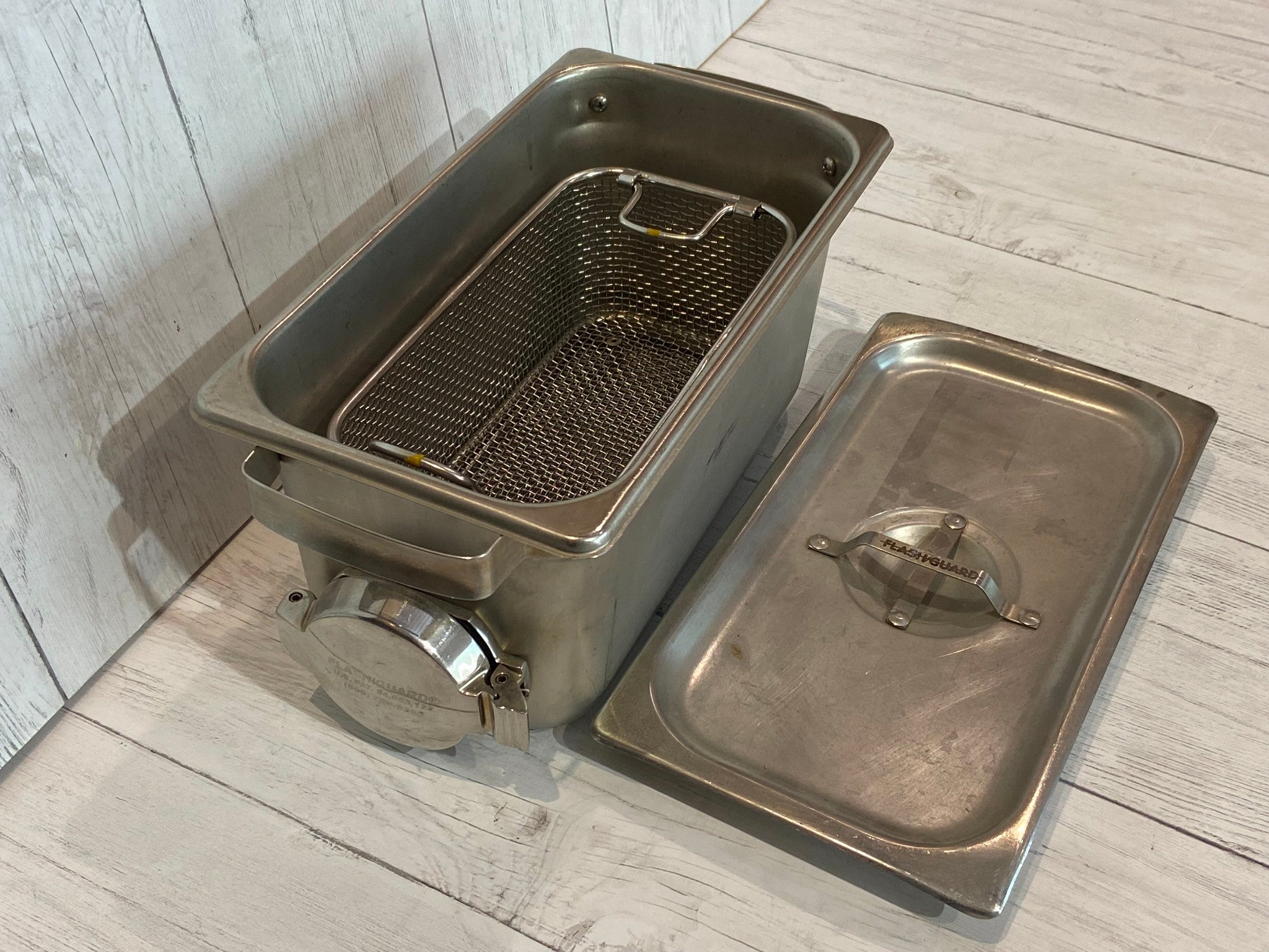 Flash/Guard E12066 7"x12.75"x6.5" Stainless Steel Sterilization Pan DIAGNOSTIC ULTRASOUND MACHINES FOR SALE