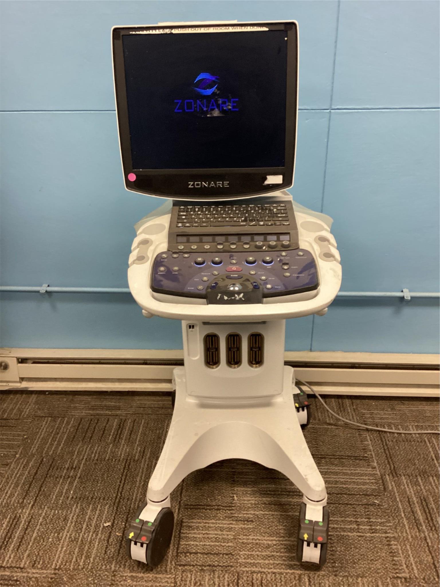 Mindray Zonare ZS3 Diagnostic Ultrasound System - 2014 DIAGNOSTIC ULTRASOUND MACHINES FOR SALE