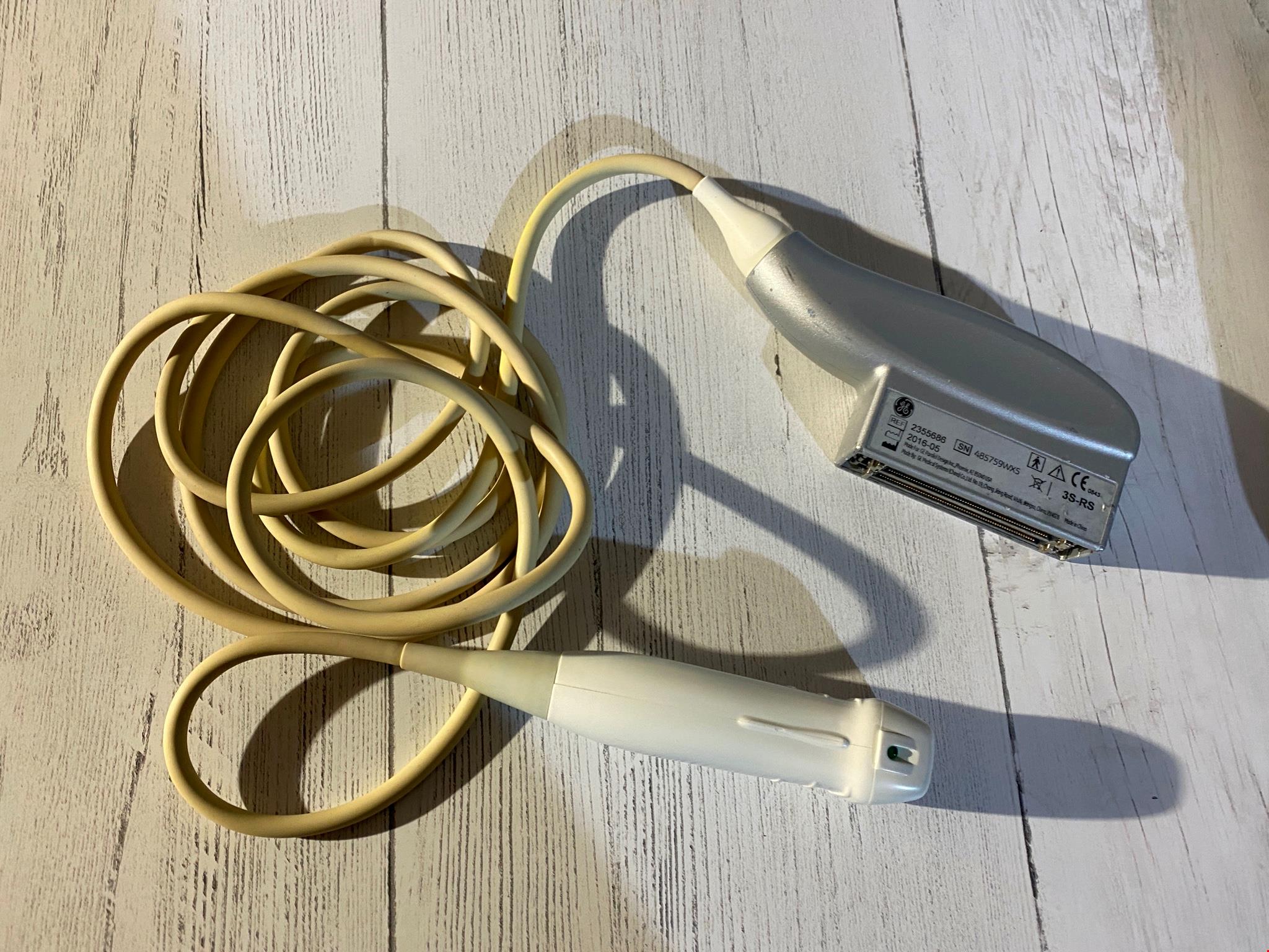 3S-RS Phased probe for GE Portable ultrawsounds Loqic, Vivid manufactured 2016 DIAGNOSTIC ULTRASOUND MACHINES FOR SALE