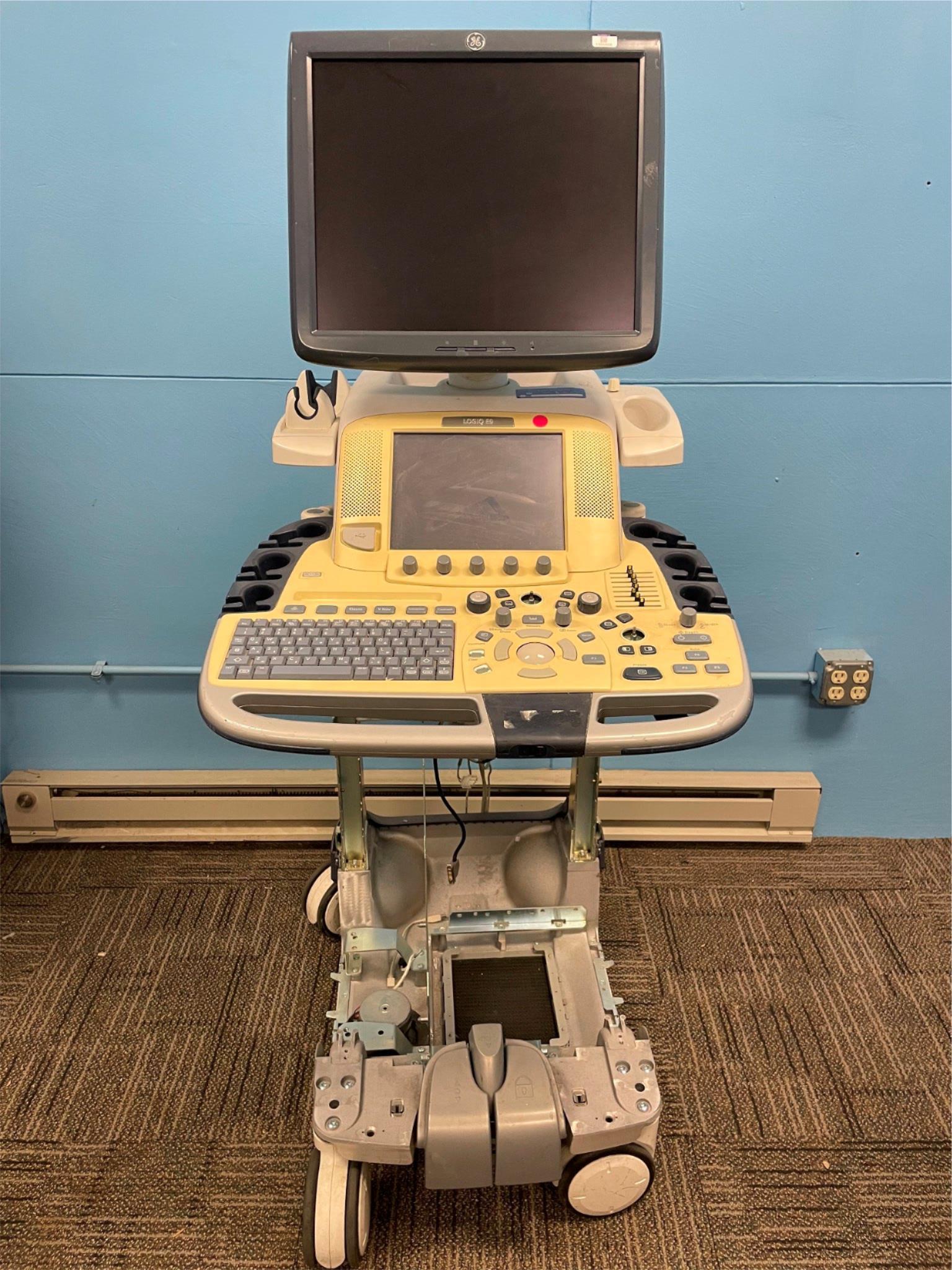 GE Logiq E9 Diagnostic Ultrasound System - For Parts DIAGNOSTIC ULTRASOUND MACHINES FOR SALE