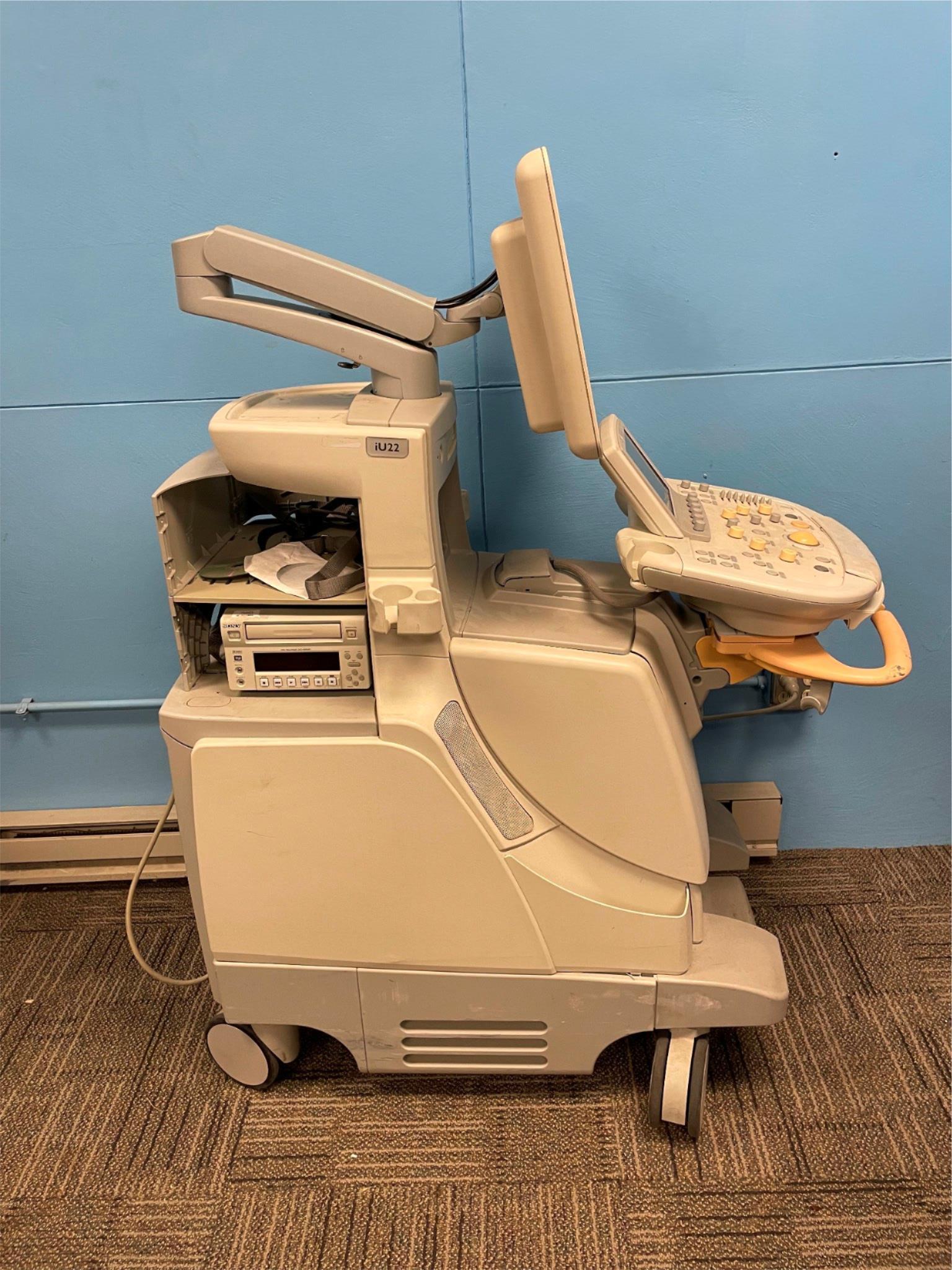 Philips IU22 Diagnostic Ultrasound System - For Parts DIAGNOSTIC ULTRASOUND MACHINES FOR SALE