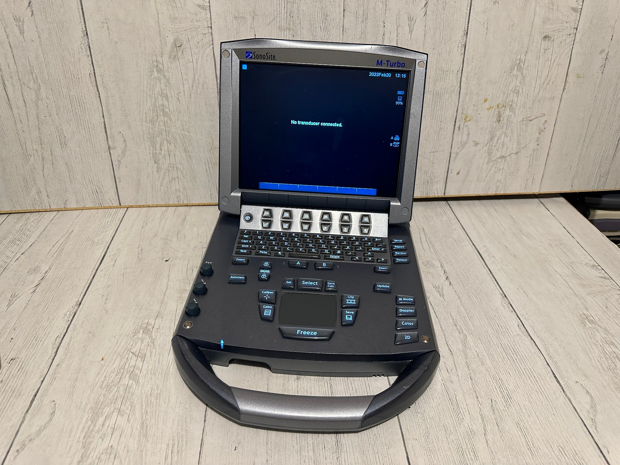 SonoSite M-Turbo Portable Ultrasound 2010 with Mini Dock Station DIAGNOSTIC ULTRASOUND MACHINES FOR SALE