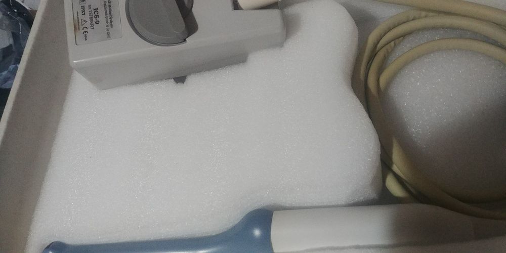 ultrasound probe close-up