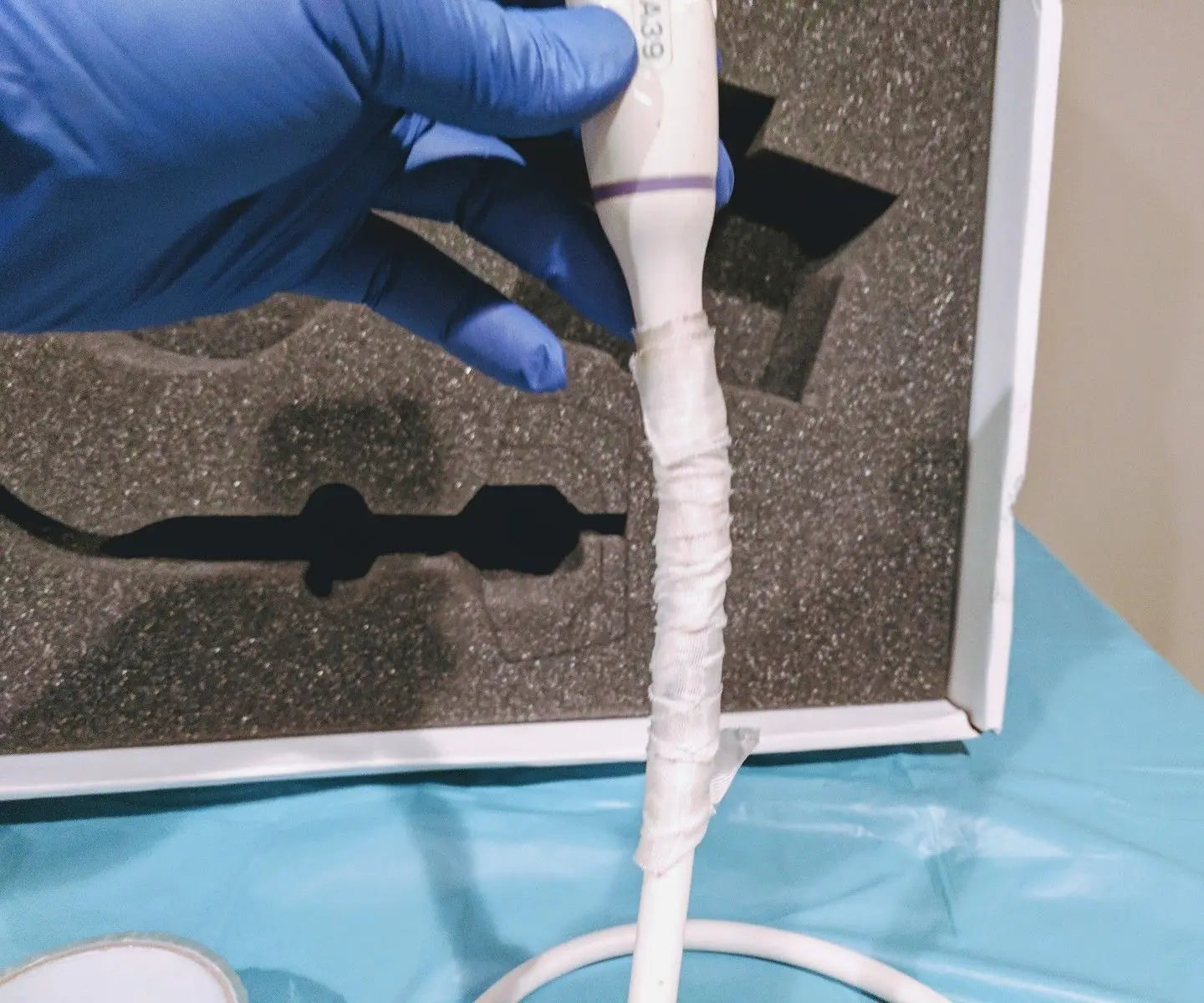 GE LA39 linear array ultrasound transducer probe for Logiq 400, 500, 700 series DIAGNOSTIC ULTRASOUND MACHINES FOR SALE