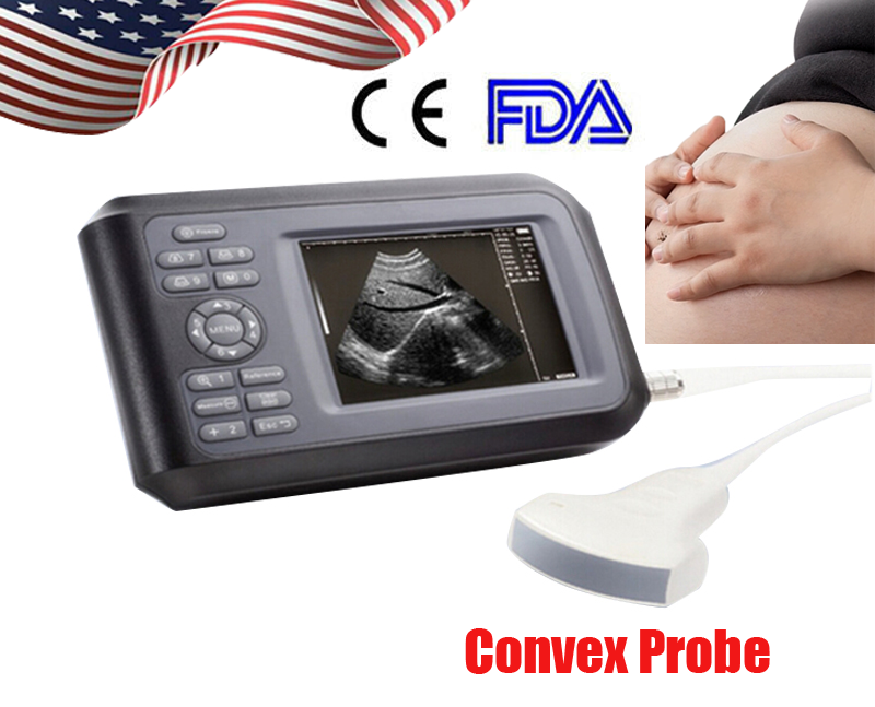 Handheld Portable Ultrasound Machine Scanner Convex Porbe/Sensor For Human Use DIAGNOSTIC ULTRASOUND MACHINES FOR SALE