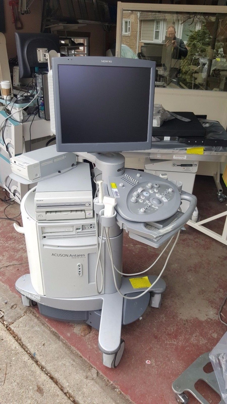 SIEMENS Acuson Antares PE vascular Ultrasound DIAGNOSTIC ULTRASOUND MACHINES FOR SALE