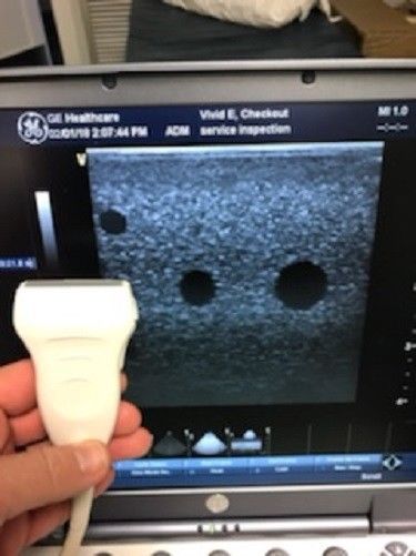 GE Vivid E Cardiac/Vascular/General Portable Ultrasound with 4 probes DIAGNOSTIC ULTRASOUND MACHINES FOR SALE