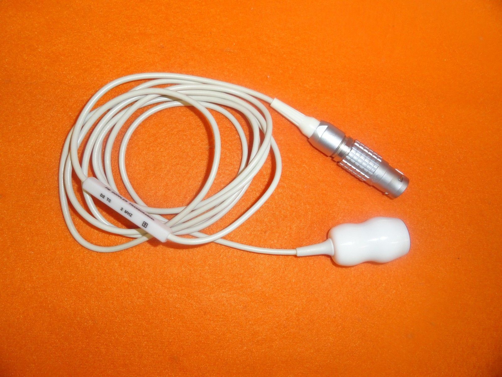 ATL D2TC Static HDI 2.0MHz P/N 4000-0310-02 PW Doppler Transcranial Probe ~5554 DIAGNOSTIC ULTRASOUND MACHINES FOR SALE