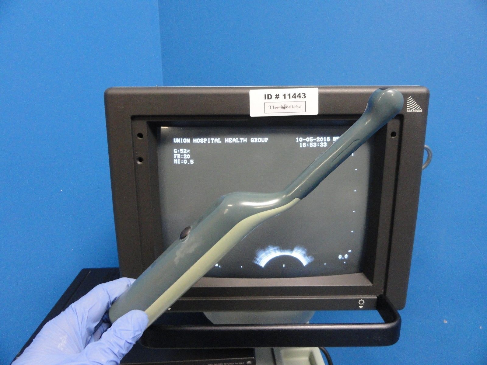 B-K Medical REF Type 8567-S 8 MHz MFI Convex Array Endocavity Probe (11444) DIAGNOSTIC ULTRASOUND MACHINES FOR SALE