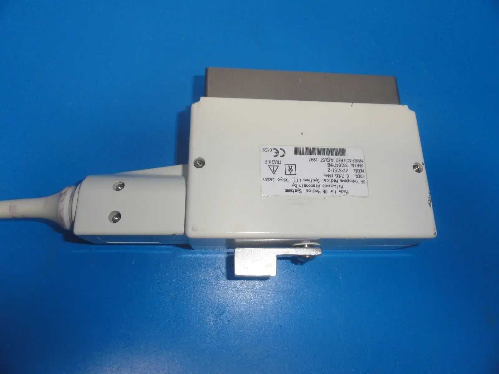 GE T739 P/N 2128151-2 6.7/D5.0 MHz Linear Array Ultrasound Transducer (6246) DIAGNOSTIC ULTRASOUND MACHINES FOR SALE