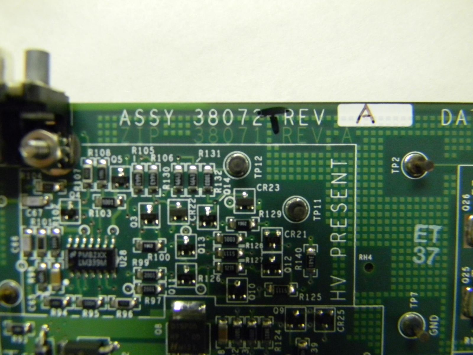 Acuson Sequoia C256 Ultrasound ASSY 38072 ZIP BOARD DIAGNOSTIC ULTRASOUND MACHINES FOR SALE