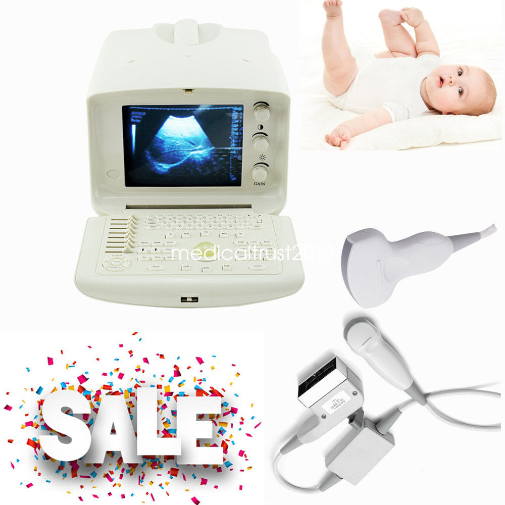 Man-Pack Ultrasound Scanner Machine Convex+ Micro Convex Probe +3D Image Pass CE 190891263438 DIAGNOSTIC ULTRASOUND MACHINES FOR SALE