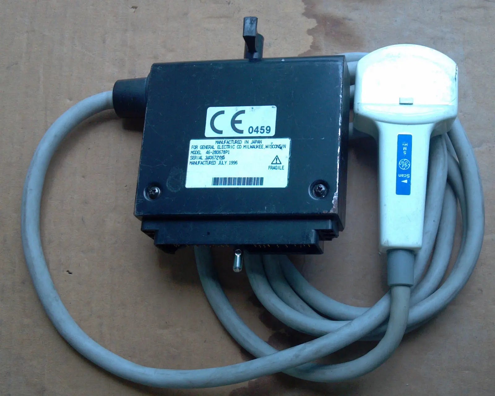 GE 46-280678P1 Ultrasound Transducer For GE 3200 Advantage II Ultrasound DIAGNOSTIC ULTRASOUND MACHINES FOR SALE