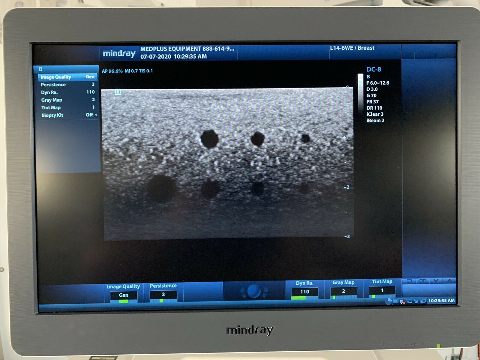 MINDRAY L14-6WE ULTRASOUND TRANSDUCER PROBE FOR DC-8 MODEL DIAGNOSTIC ULTRASOUND MACHINES FOR SALE