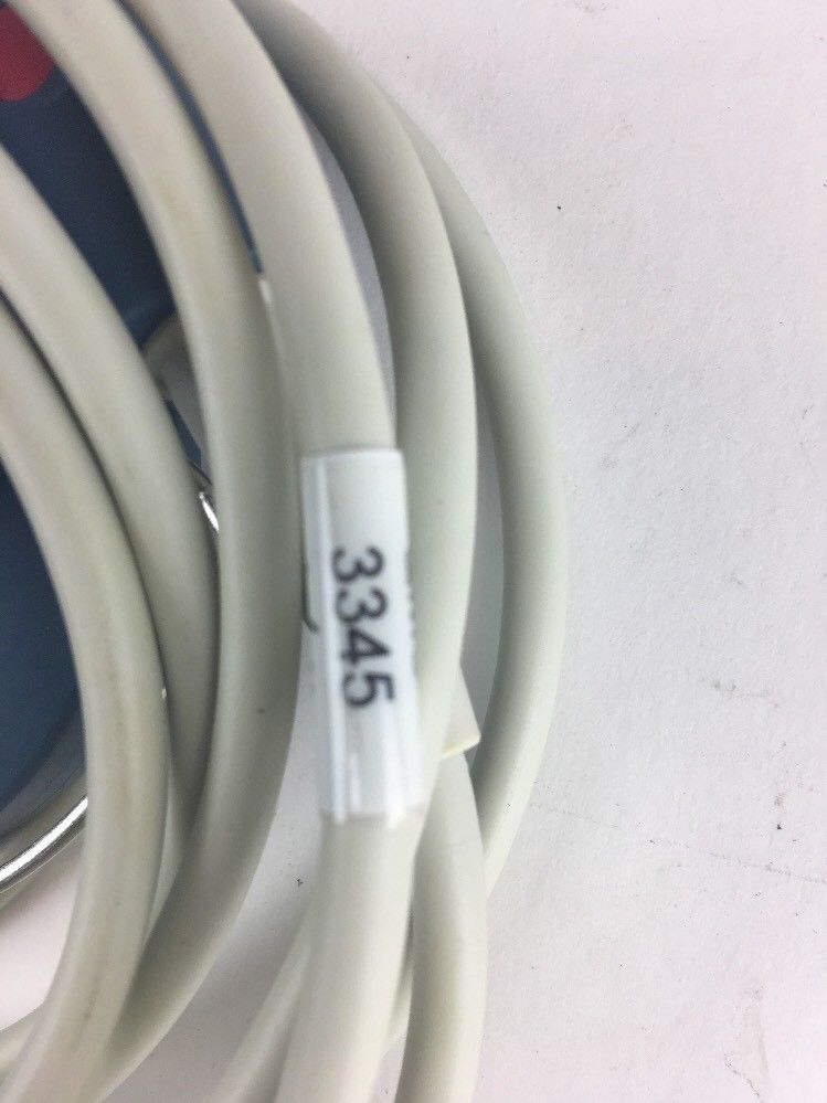a close up of a cord with a tag on it
