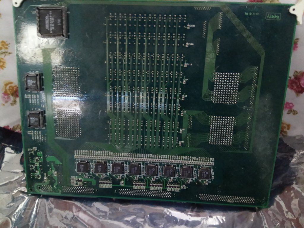 Hitachi Aloka ultrasound EP400400EE probes interface board for parts or repair DIAGNOSTIC ULTRASOUND MACHINES FOR SALE