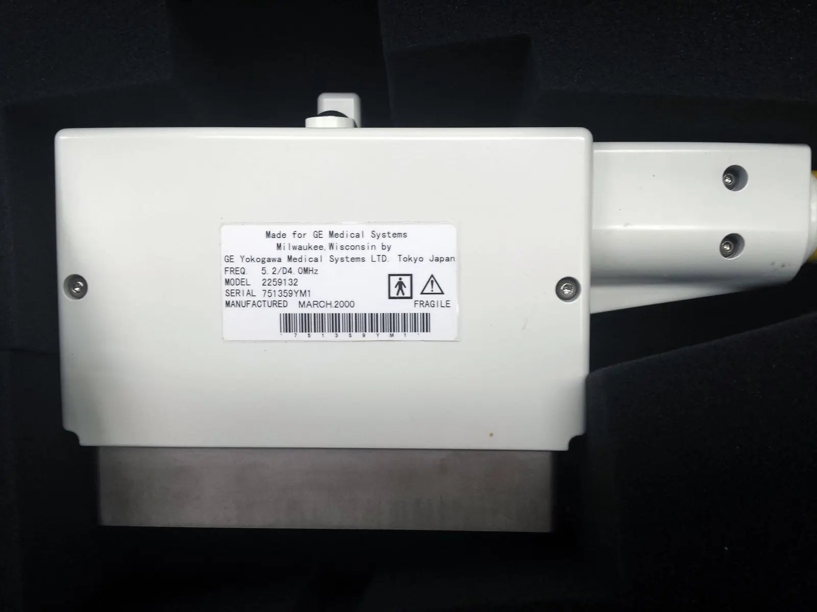 GE Medical Systems 546L P/N 2259132 Linear Array Transducer Ultrasound Probe DIAGNOSTIC ULTRASOUND MACHINES FOR SALE