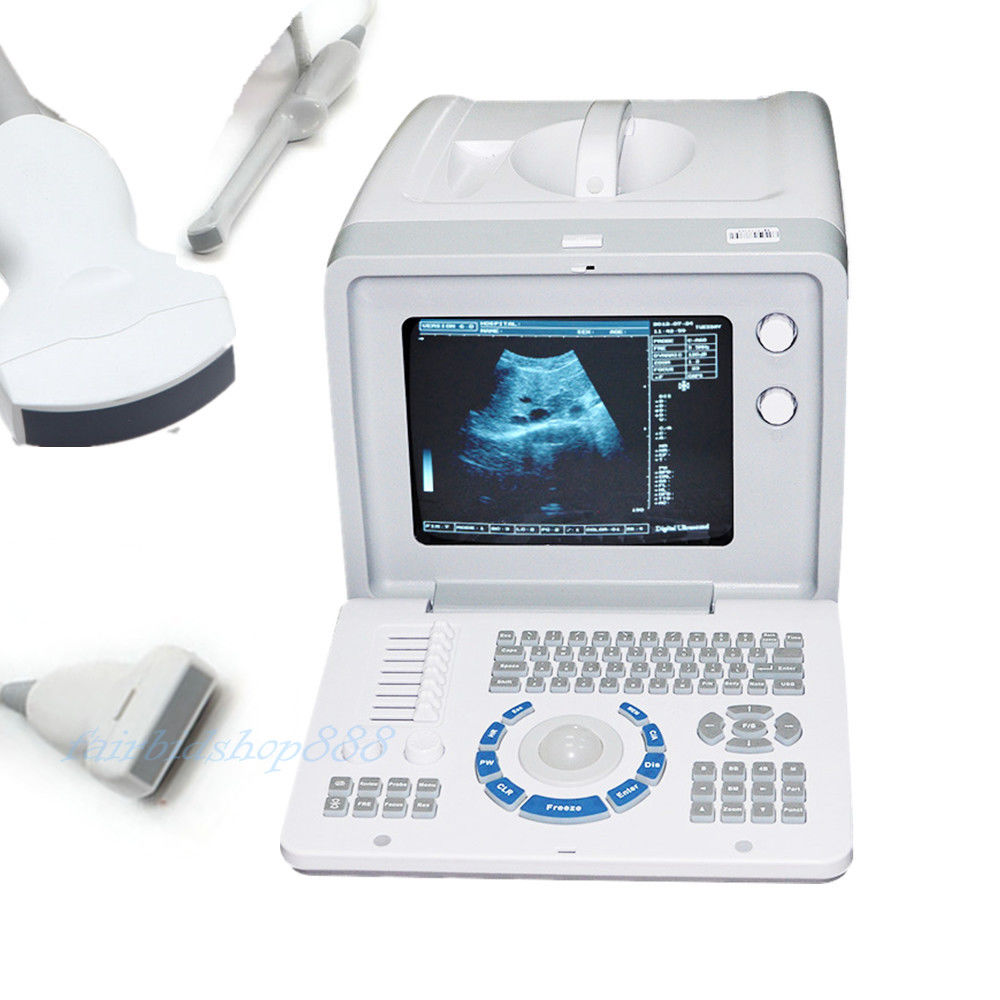 Profession LCD 10‘’Ultrasound Scanner Convex+Linear+Transvaginal Probes 3D Free 190891937803 DIAGNOSTIC ULTRASOUND MACHINES FOR SALE