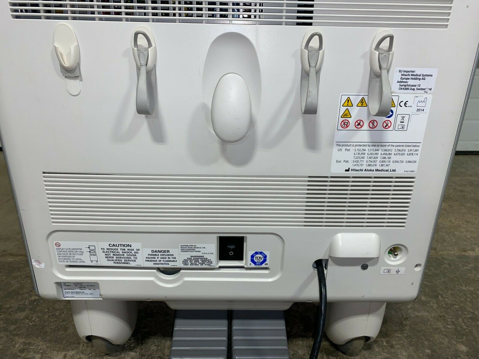 ALOKA Hitachi Prosound F75 Ultrasound UST-9130 Probe "Year 2014 BIOMED TESTED" DIAGNOSTIC ULTRASOUND MACHINES FOR SALE