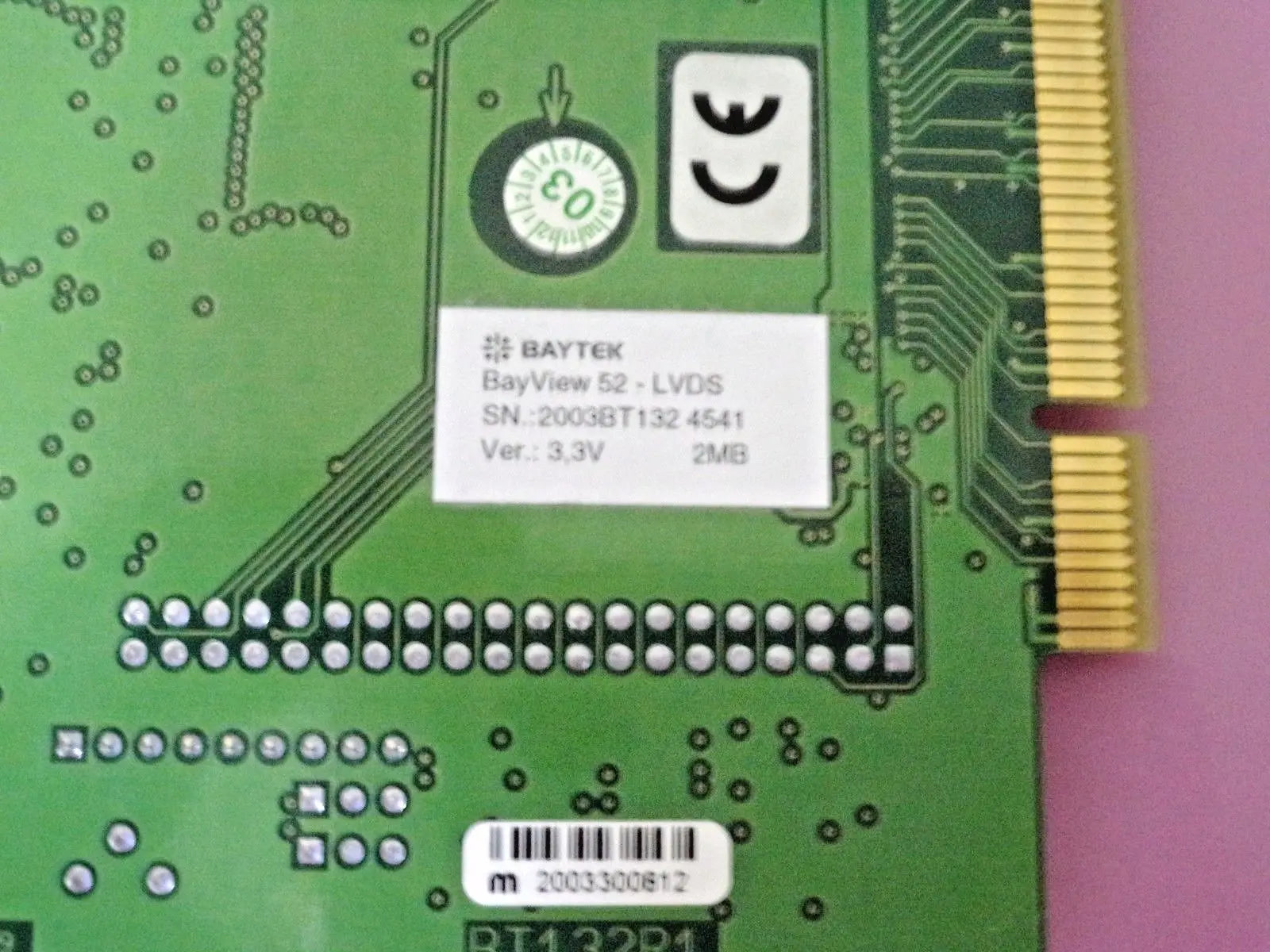 GE Voluson 730 Exp. Ultrasound VGA Graphic Card Interface Display (PN:KTZ207170) DIAGNOSTIC ULTRASOUND MACHINES FOR SALE