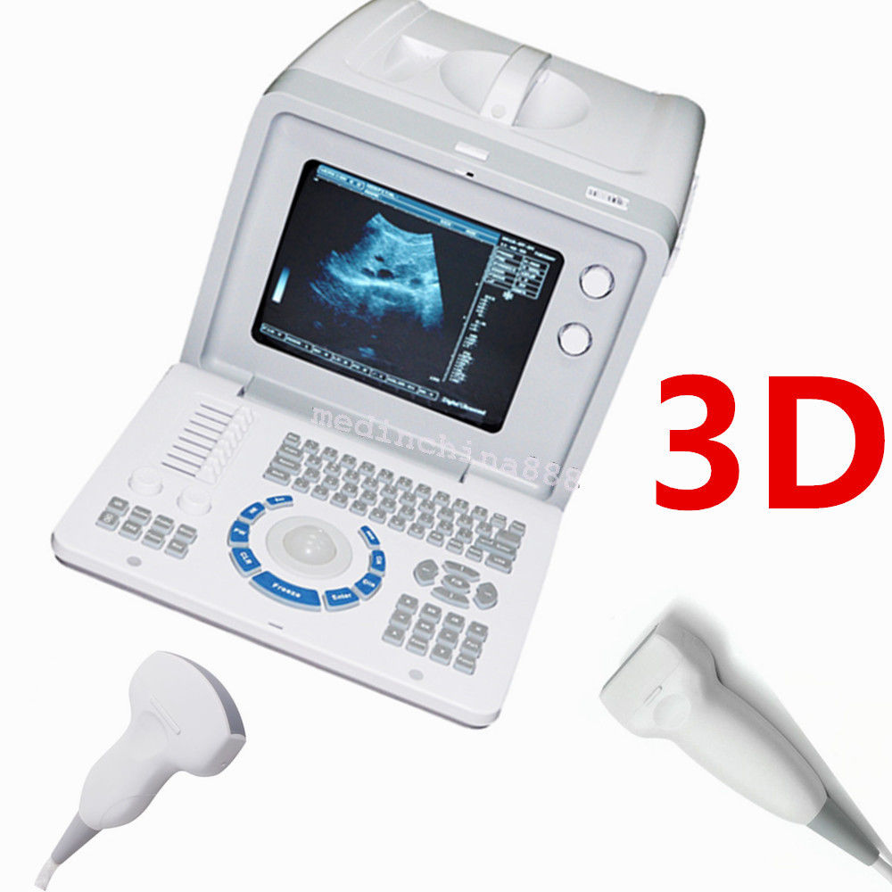Man-Pack CCU Use Ultrasound Scanner Convex +Linear 2 Probes 3D Clear Image TOP 190891255112 DIAGNOSTIC ULTRASOUND MACHINES FOR SALE
