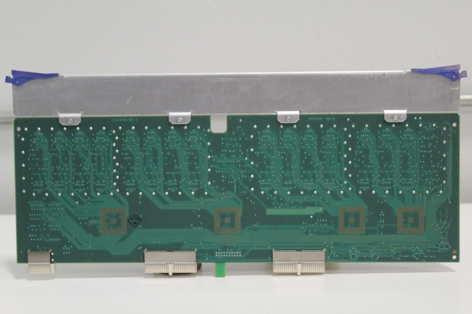 a close up of a computer board with multiple wires