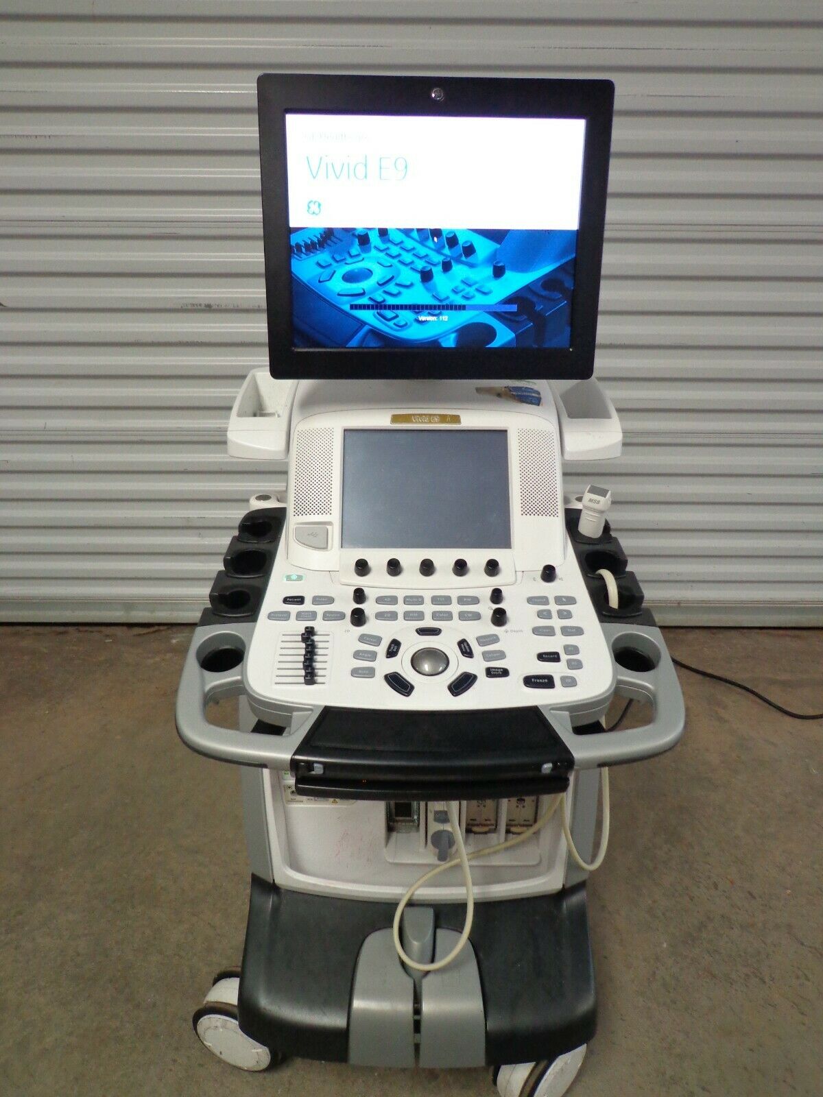 GE VIVID E9 Ultrasound System M5S Probe Color Roll DIAGNOSTIC ULTRASOUND MACHINES FOR SALE