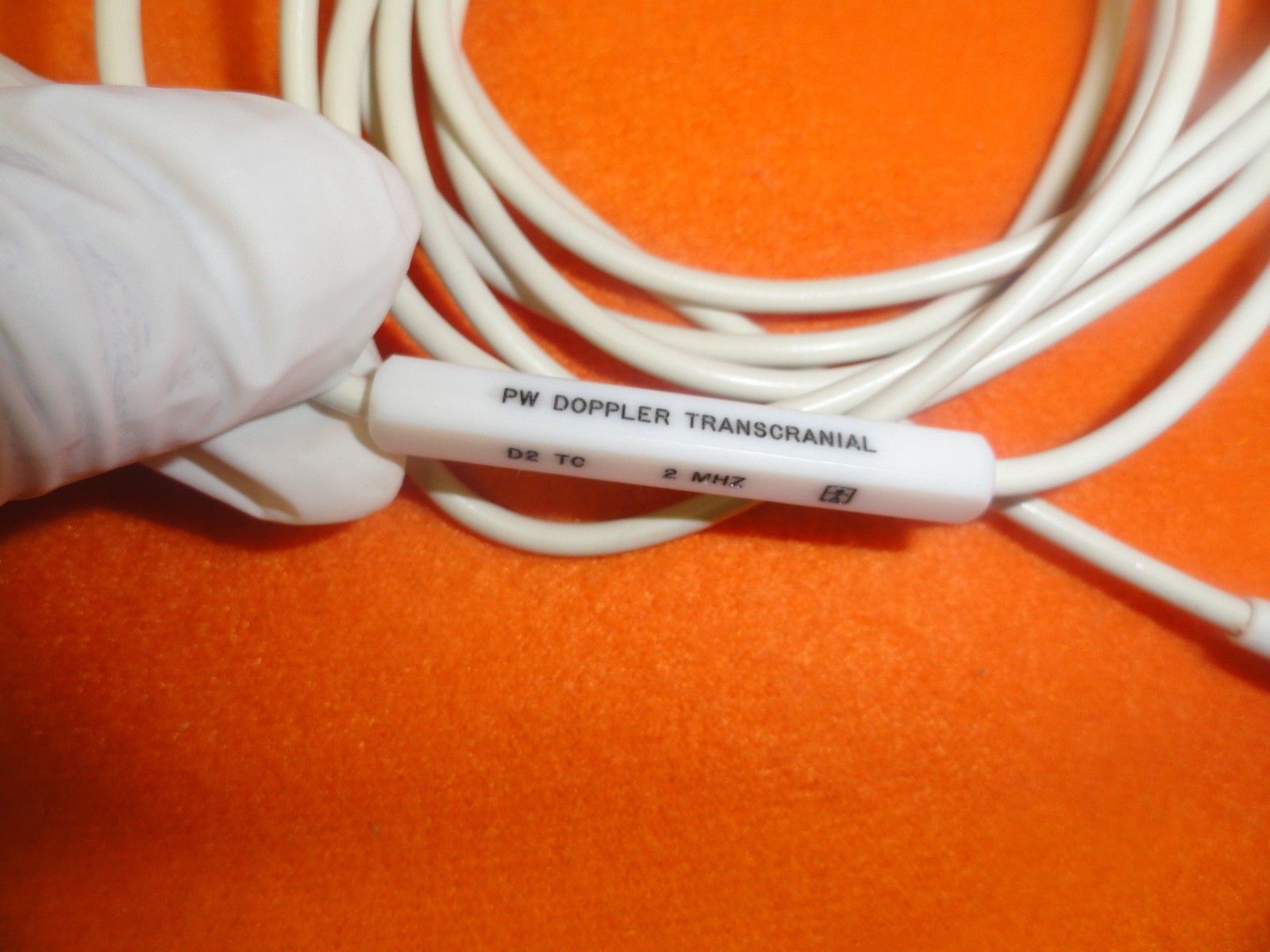 ATL D2TC Static HDI 2.0MHz P/N 4000-0310-02 PW Doppler Transcranial Probe ~5554 DIAGNOSTIC ULTRASOUND MACHINES FOR SALE