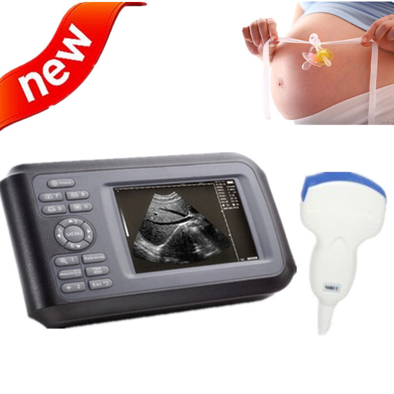 Portable HandScan 5.5'' Digital Ultrasound Scanner Machine+Convex Probe+Oximeter 190891400826 DIAGNOSTIC ULTRASOUND MACHINES FOR SALE