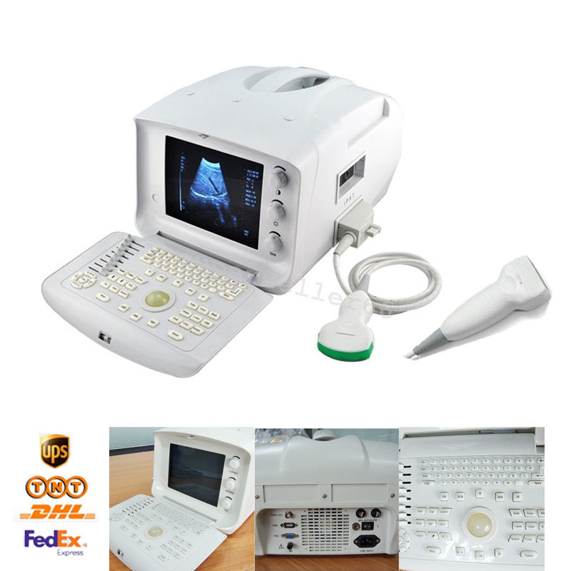 Digital LCD type-B ultrasonic Machine Ultrasound Scanner,Convex,Linear 2 Probes 190891562807 DIAGNOSTIC ULTRASOUND MACHINES FOR SALE