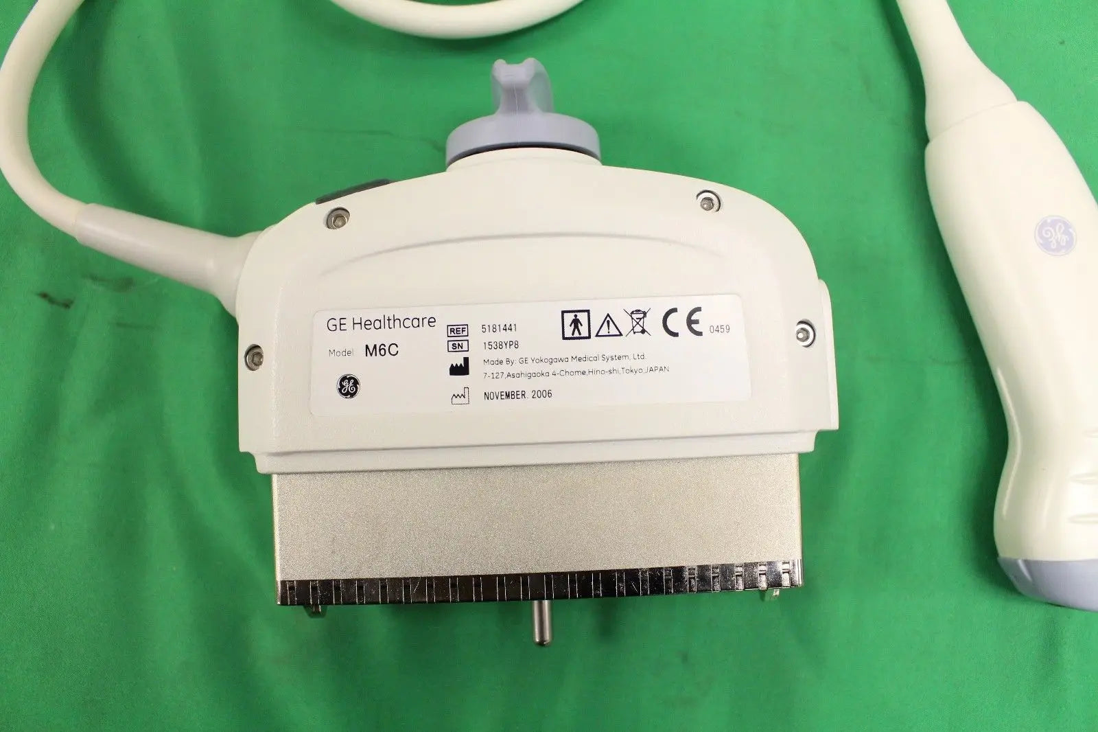 GE Medical Systems Ultrasound Probe M6C DIAGNOSTIC ULTRASOUND MACHINES FOR SALE