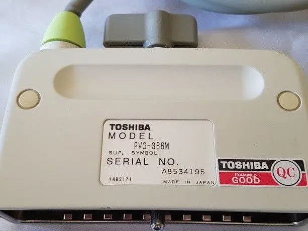 TOSHIBA Transducer PVG-366M PROBE Transducer IN GOOD CONDITION DIAGNOSTIC ULTRASOUND MACHINES FOR SALE