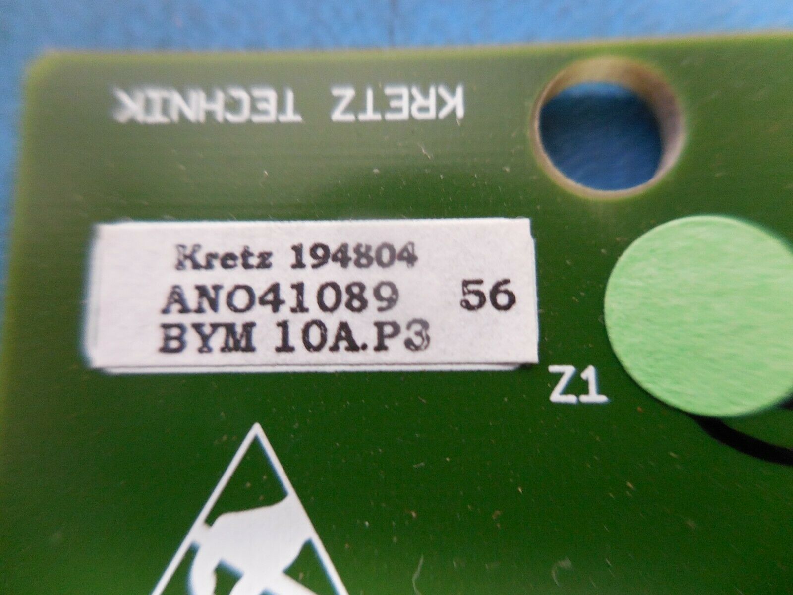 GE Voluson Ultrasound Board Kretz 194804 ANO41089 BYM 10A.P3 DIAGNOSTIC ULTRASOUND MACHINES FOR SALE